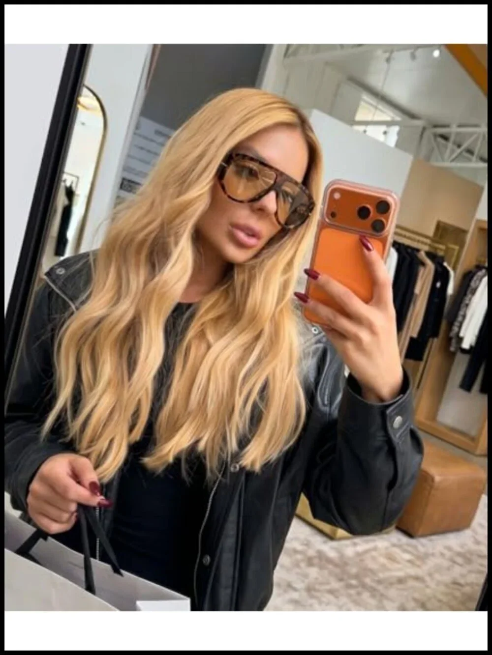 Oversized Aviator Sunglasses UV400 Protection Retro Trendy Big Shades for